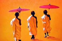 Bảy bước đi an lạc Bảy bước đi an lạc